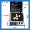 0.01g 200g Digital Jewelry Diamond Pocket Scale