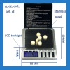 0.01g jewelry gold pocket scale