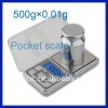 0.01gx500g handheld pocket scale