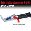 0-10%ATC Salinity Refractometer w/ Built-in LED Light Source