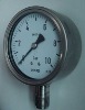 0-10bar all stainless steel pressure gauge