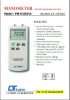 0-2000mbar, 8 units, Dual&different input , build-in sensor Manometer PM-9100HA