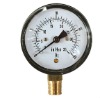 1/4" NPT, bottom or back low pressure differential pressure gauge