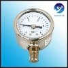 1.5" Dial Oil/Liquid Fillable Bar Pressure Gauge