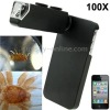 100X Zoom Digital Cell Phone Microscope Maginifier + Back Cover for iPhone 4 & 4S