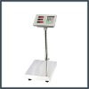 100kg LED display stainless steel pole weight scales