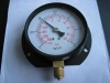 100mm Compound pressure gauge with back flange