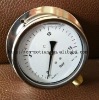 100mm Oil-filled pressure gauge with flange