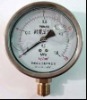 100mm SS-Bttom PC glass pressure gauge