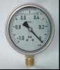 100mm SS-Bttom Safety glass pressure gauge