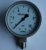 100mm all stainless steel pressure gauge