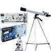 100x telescope 900x microscope together in a box;optical glass lens;Educational toys;Gifts for kids