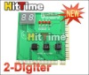 10Pcs/lot PC DIAGNOSTIC 2-Digit CARD Motherboard POST Tester 01 Free AIR Mail ONLY Hittime