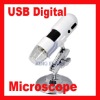 10X-300X AVI Monocular USB Digital Microscope White