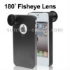 180-Degree Fish Eye Lens with Plastic Case for iPhone 4 & 4S