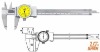 (181-213S) 0-8" x 0.001" Internal Outside Dial Vernier Caliper