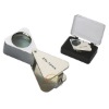 18mm,20x pocket jewellery magnifier,foldable gift jewellery magnifier