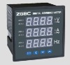 194Z-9X4-UIF 96*96 UIF Voltage Current Frequency Combined Meter Add Functions multifunctional meter multifunction meter