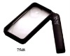 2" 4" folding handle magnifier with2X 4X