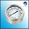 2.5" Dial Center Back Connection Liquid Filled Vibration-proof Pressure Gauge