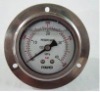 2.5'' oil filled pressure gauge with flange
