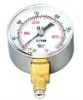 2.5" oxygen gauge in stainless steel case