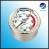 2"Dial Horizontal Oil Filled Psi Pressure Gauge