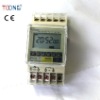 2 channels auto electonic din rail timer programmable 2NO 2NC ZYT02-2C