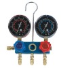 2-valve diapgragm manifolds,refrigeration manifold with sightglass & 1/2 sae fittings (PR1004F)