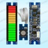 20 segment vu meter with peak hold LED bargraph audio level display