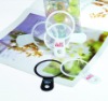 2011 Newest popular promotional gift pvc magnifier