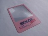 2012 Newest popular promotional gift pvc magnifier bookmark with design
