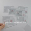 2012 Newest popular promotional gift sheet bookmark magnifier ruler