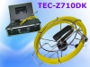 2012 perfect 7inch TFT color Monitor drill Pipe Inspection Camera system TEC-Z 710DK with DVR and Keyboard