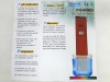 2012 portable digital PH tester pen, temperature test. PH meter