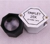 20x Triplet jewelry magnifier