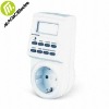 220 to 240V Digital Timer with 7 Days Programming, CE- and GS-approved