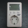 220V single phase digital display energy meter EU plug watt-hour meter CE RoHs approved