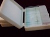 25 pcs educational microscope slides packed in plastic box