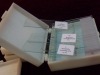 25 pcs microscope prepared slides packed in plastic box