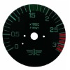 2D Tachometer Car Dashboard Panel