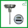 3" Dial Stainless Steel Solar Thermometer