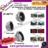3 in 1 Lens Kits fisheye+wide angle+2X telephoto lens mobile phone accessory lens for iPhone / mobile phone