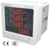 3 phase lcd multifunction power meter MPM8000S with Modbus Rs485