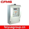 3 phases counter display Kwh meter