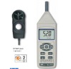 30-130dB,Humidity,Light,Anemometer, Type K/J Temp.and Sound level meter SL-4112