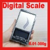300g x 0.01g Mini Electronic Digital Jewelry Scale Balance Pocket Gram LCD Display