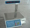 30kg electronic price printing scale with pole