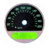 3D Tinted Window Auto Instrument Cluster