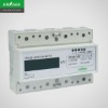 3p 4w din-rail Intelligent Energy Meter 5+1 digits